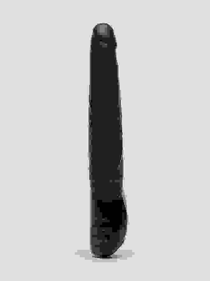Powerful 10 Function Thrusting Vibrator 7.5 Inch, Black, hi-res